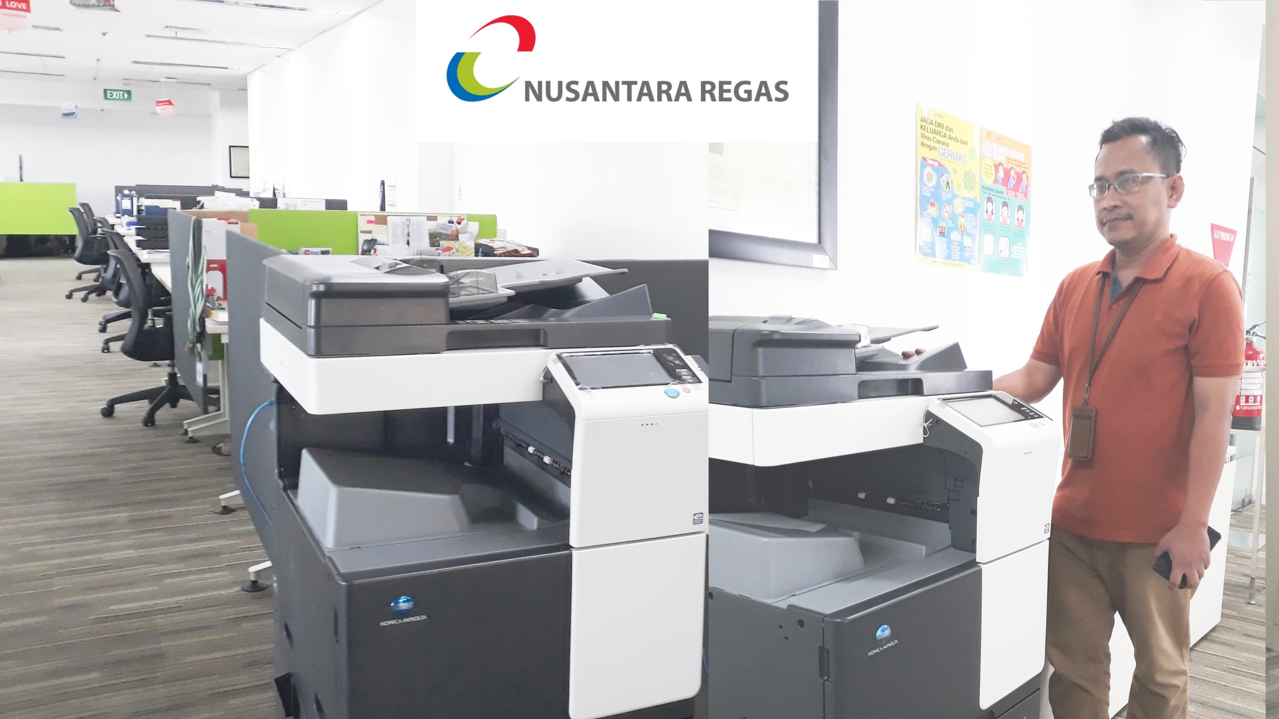 Deny, IT Manager PT. Nusantara Regas : “ Kami Puas Dengan Layanan Konica Minolta dan Selalu Update Pada Pelanggan “