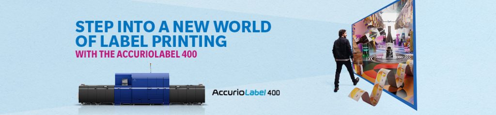 Konica Minolta pushing boundaries with AccurioLabel 400 press launch