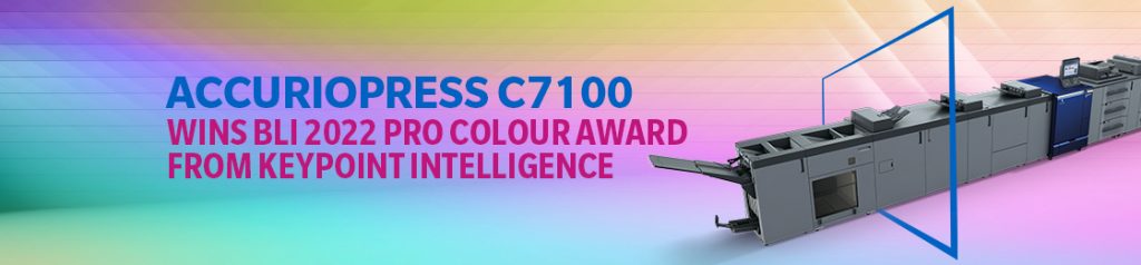 C7100 Wins BLI 2022 Pro Colour Award