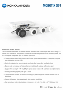 Mobotix S74 Brochure