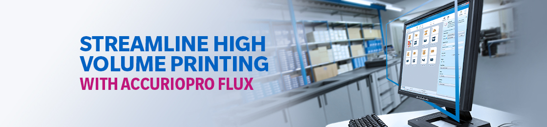 Streamlines High Volume Printing With AccurioPro Flux